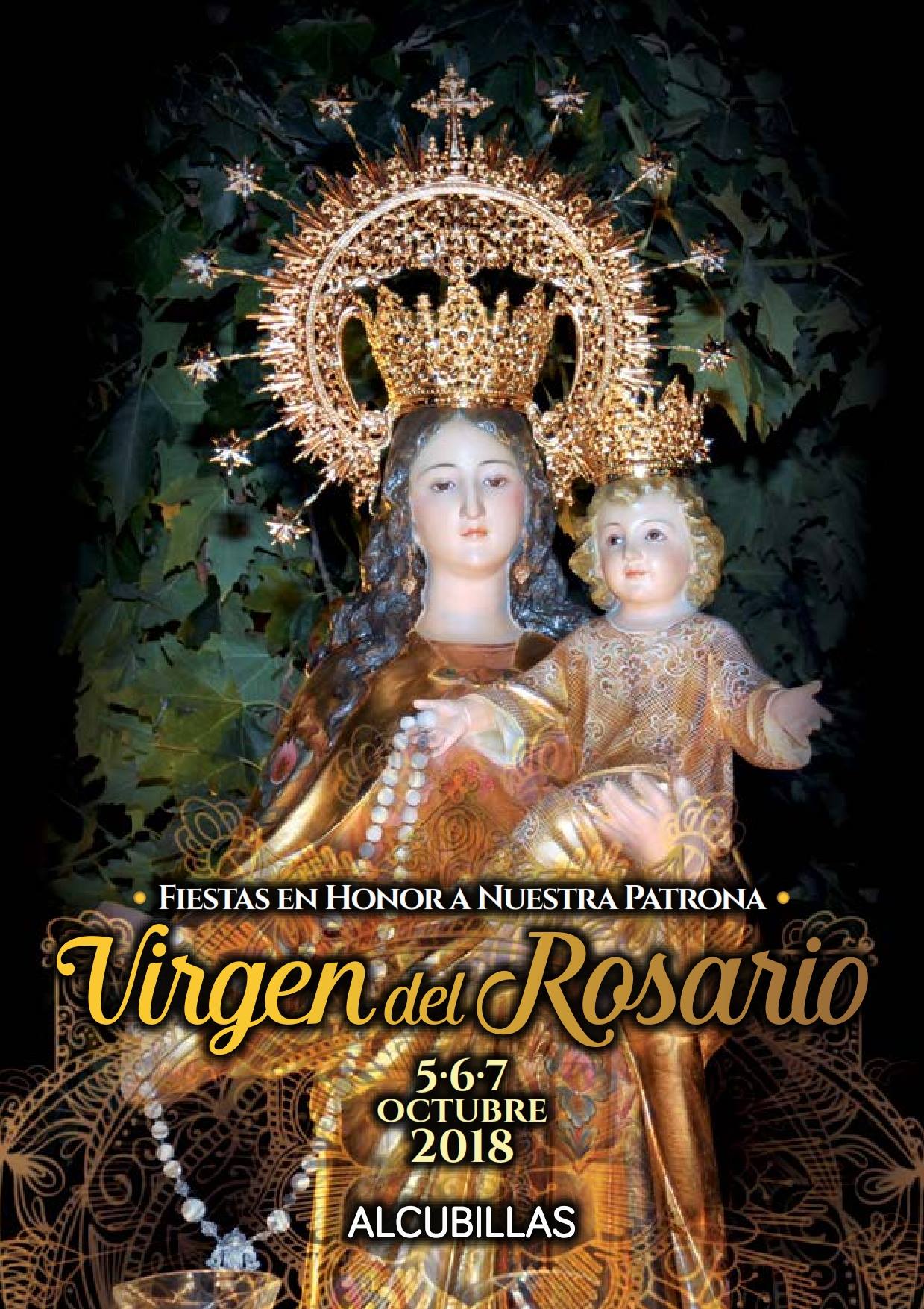 Fiestas patronales en honor a la Virgen del Rosario 2018 Alcubillas